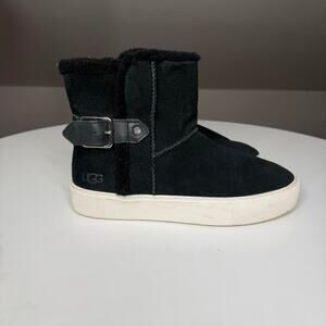 UGG Aika Suede and 100 % Wool Sneaker Boots – Women’s Size 9